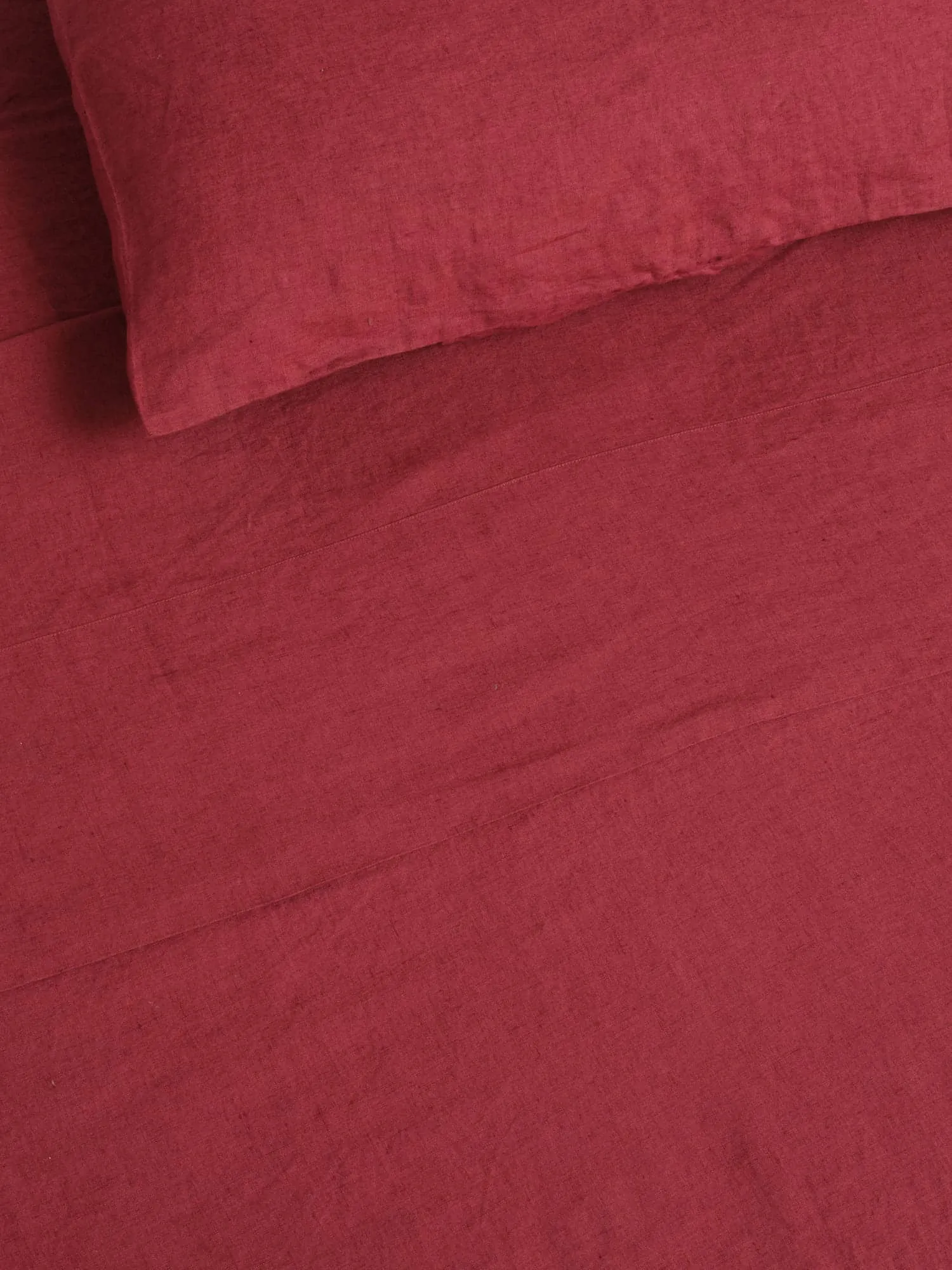 100% Linen Sheet Set in Pinot