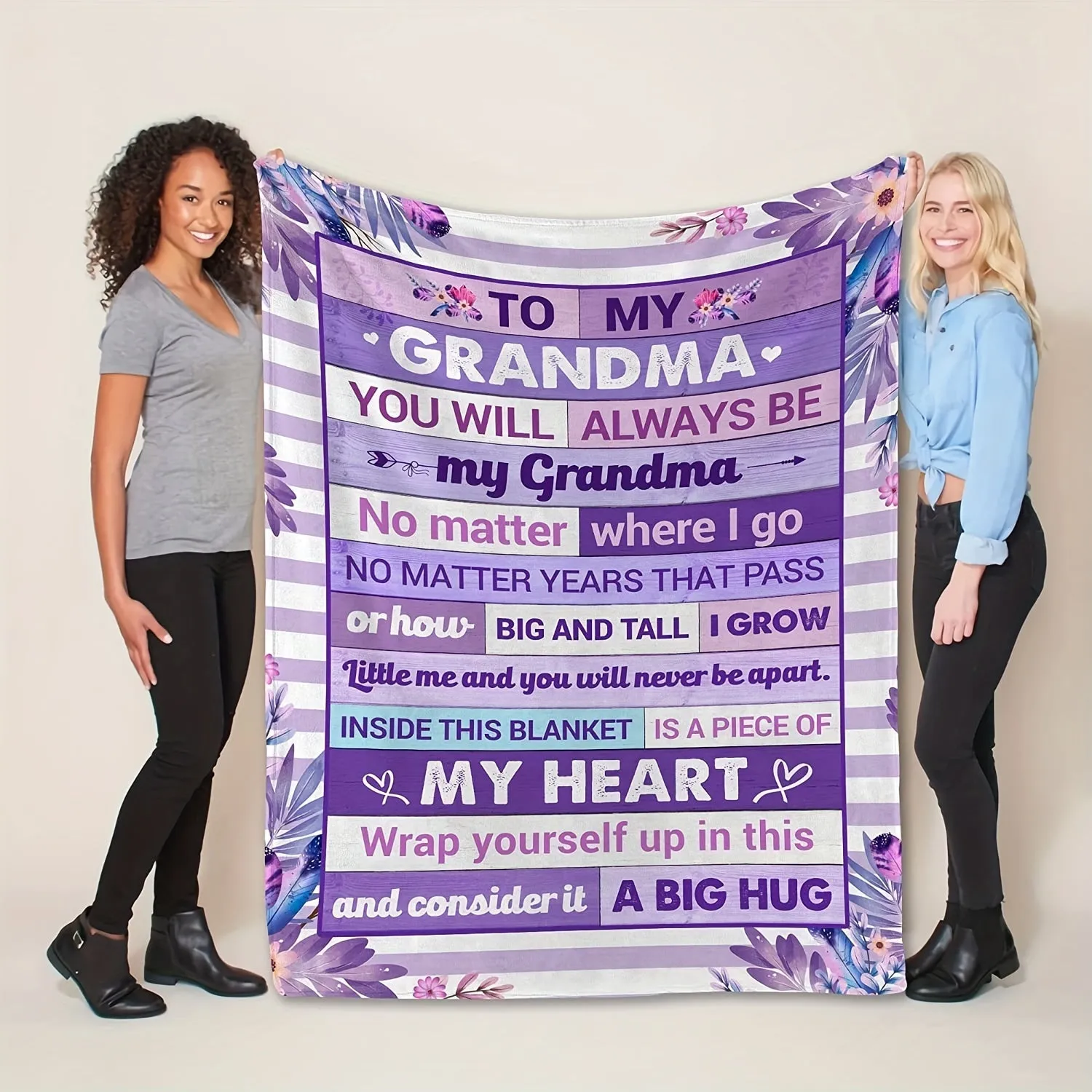 1pc Ultra-Soft Plush Flannel Blanket for Grandma - Warm, Cozy, and Comforting for Sofa, Bed, and Couch - Perfect for Cold Winter Nights, Relaxation, and Snuggling Up