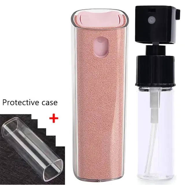 2-in-1 Screen Cleaner Spray Bottle Set