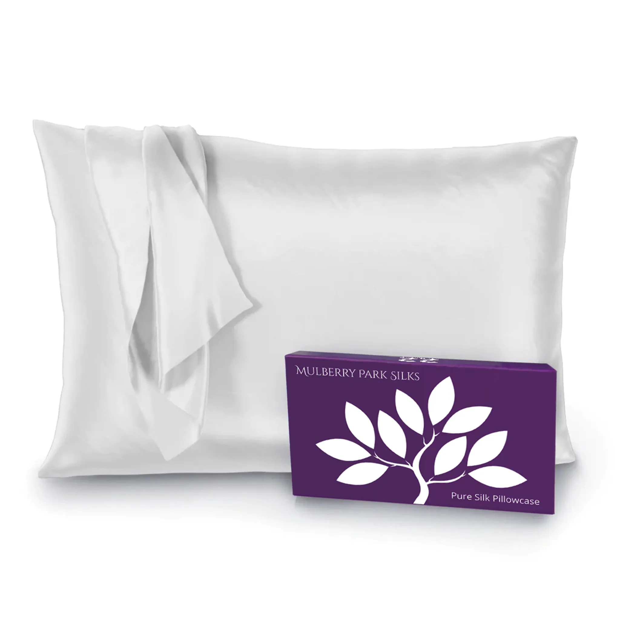 22 Momme Silk Pillowcase - Ivory