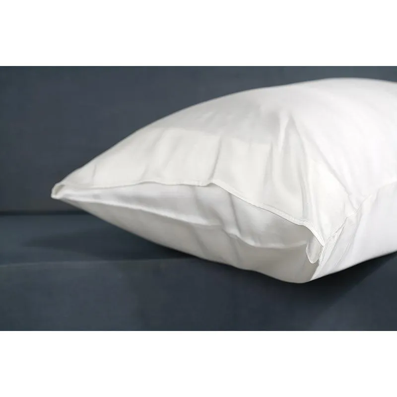 22 Momme silk pillowcase - Queen - Envelope - White - In Stock