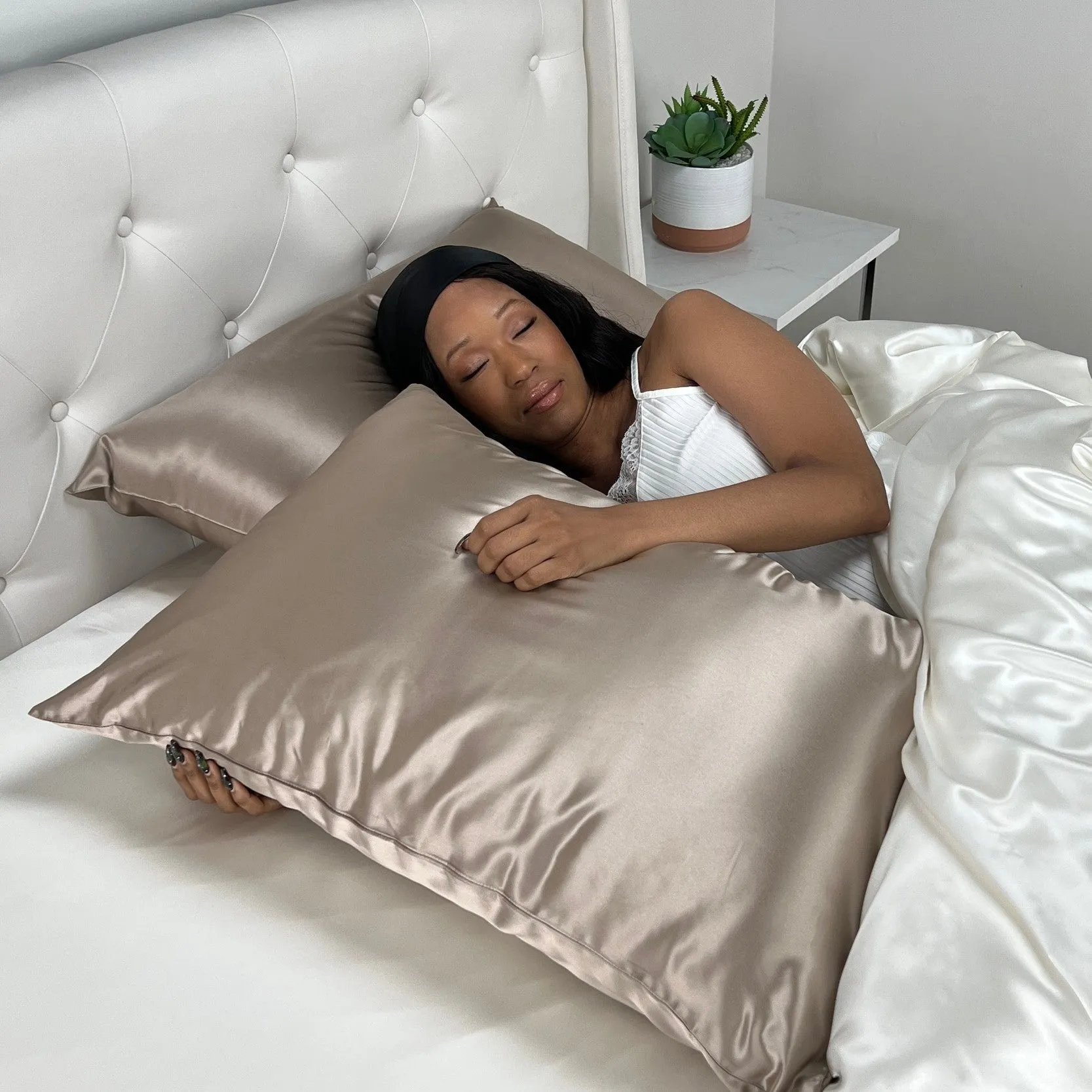 22 Momme Silk Pillowcase - Taupe