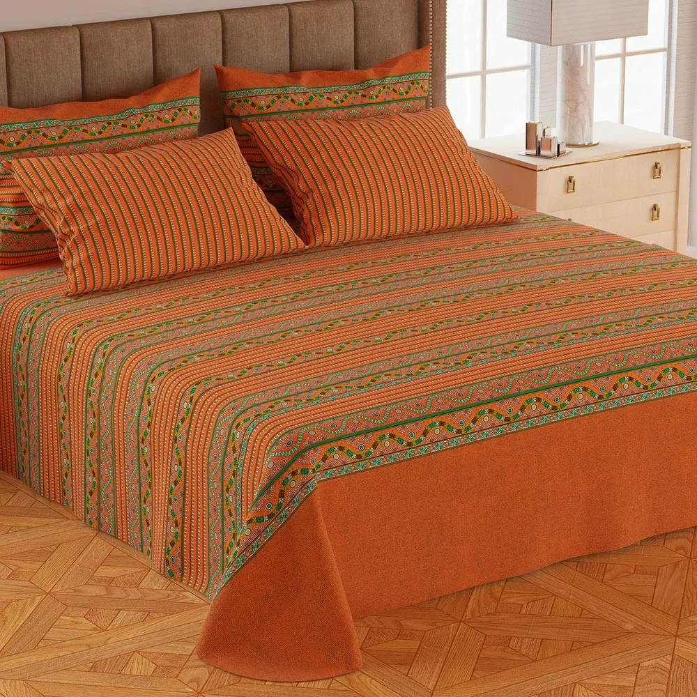 5Pcs Double Bedsheet Set - Y6