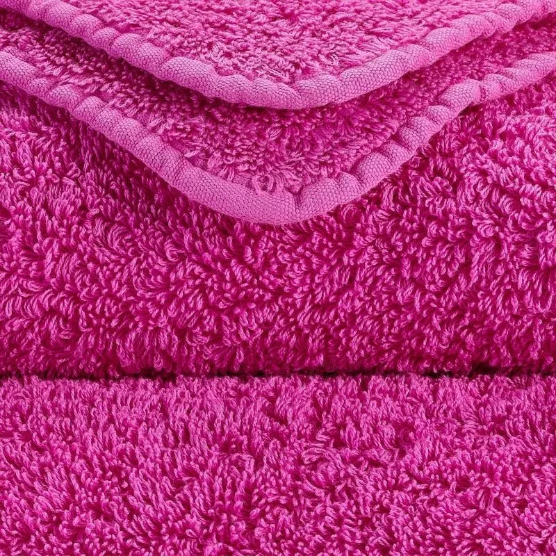 Abyss Super Pile Euro Guest Towel 17X24 Happy Pink 570