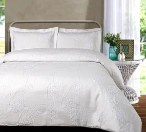 Arderley Jacquard Duvet Cover Set -  Pale Taupe