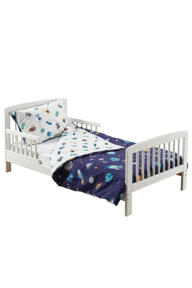 Assorted Space Mission 3000 Toddler Bedding Set