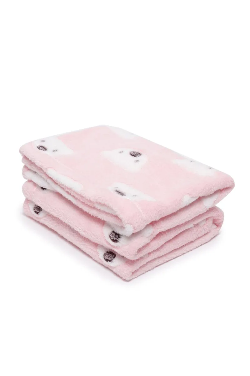 Baby Blankets-  Little Teddy Fleece Blanket