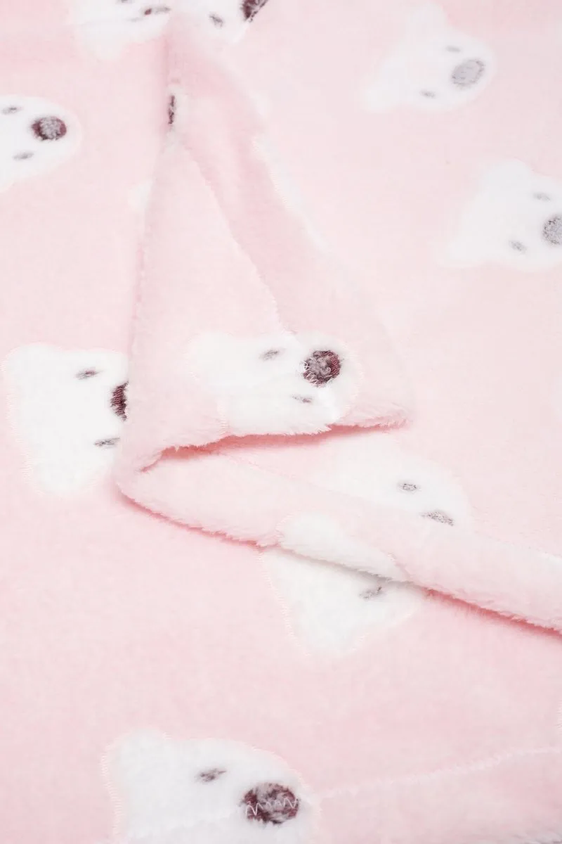 Baby Blankets-  Little Teddy Fleece Blanket