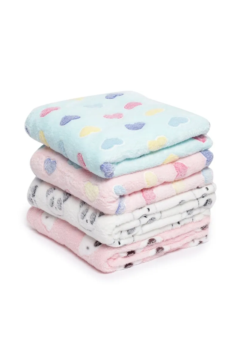 Baby Blankets-  Little Teddy Fleece Blanket