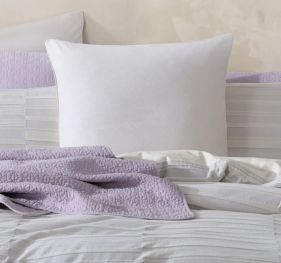 Balmoral European Pillowcase Lilac