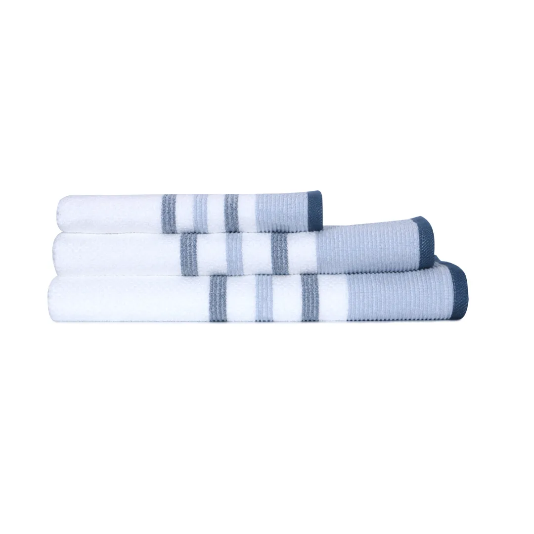 Bamboo Linear Stripe Towels