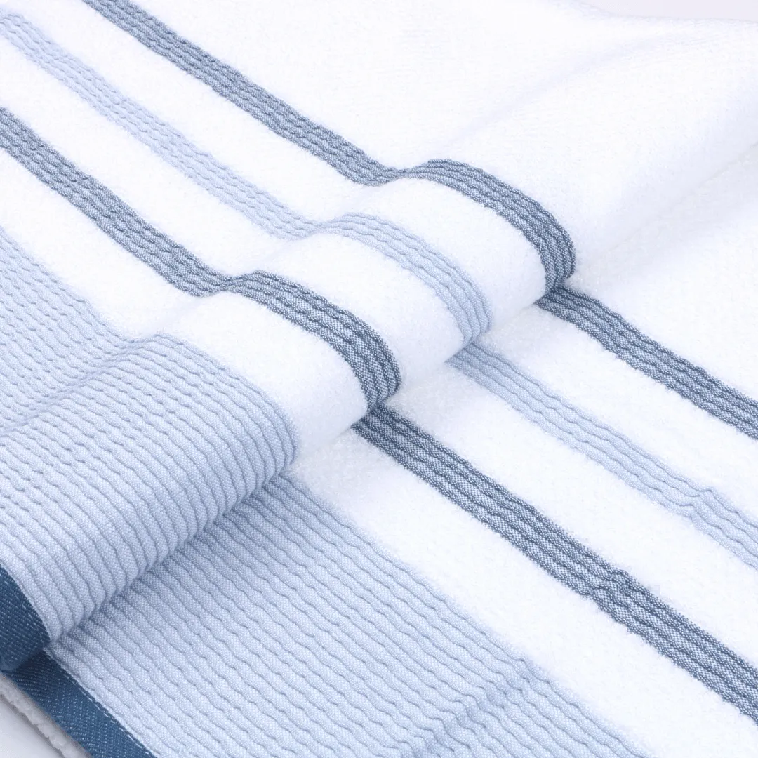 Bamboo Linear Stripe Towels