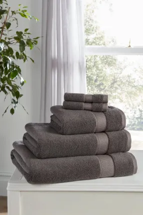 Bamboo Towel Bale in Smoke Grey