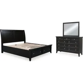 Bambori-Exclusive 5 Piece King Sleigh Bedroom