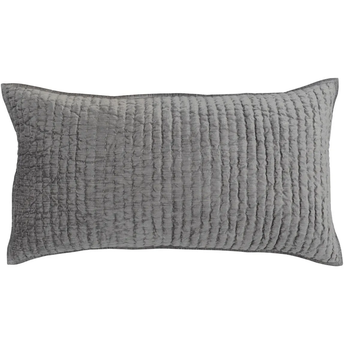 Bari Velvet Gray Quilt