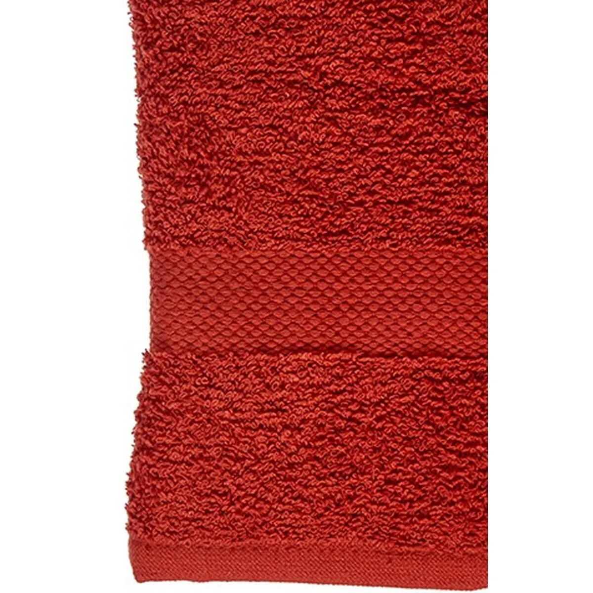 Bath towel Terracotta colour 50 x 90 cm (6 Units) * Toalla de baño Color teja 50 x 90 cm (6 Unidades)