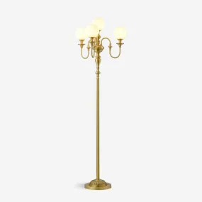 Beatty Brass Floor Lamp