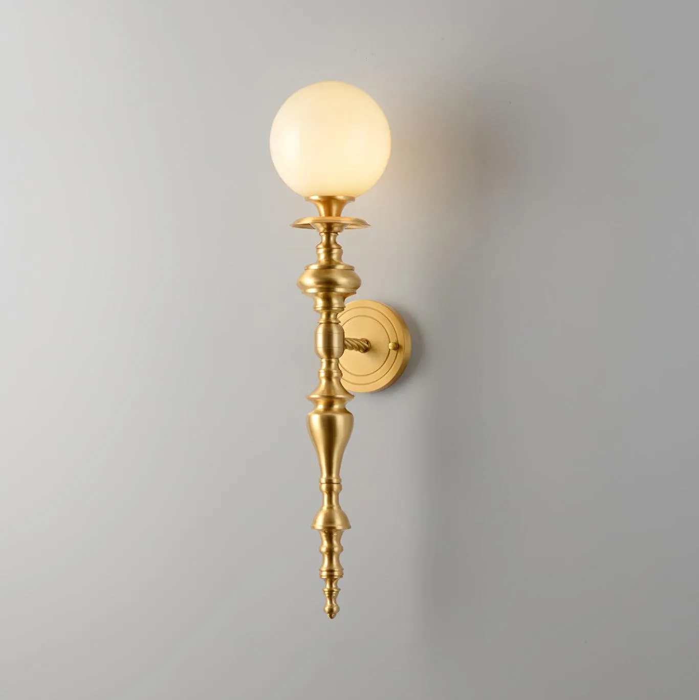 Beatty Brass Wall Lamp