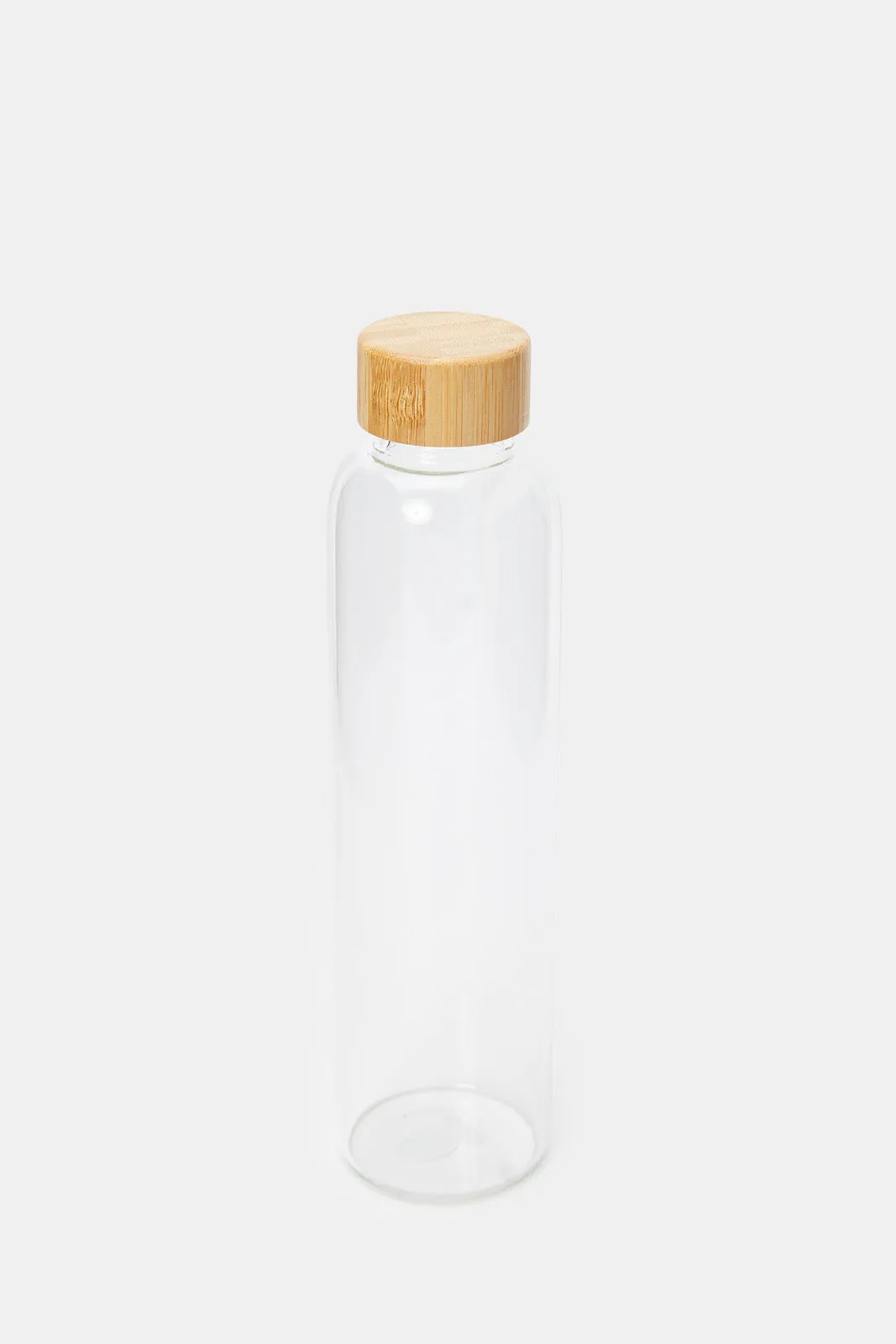 Beige Borosilicate Glass Bottle