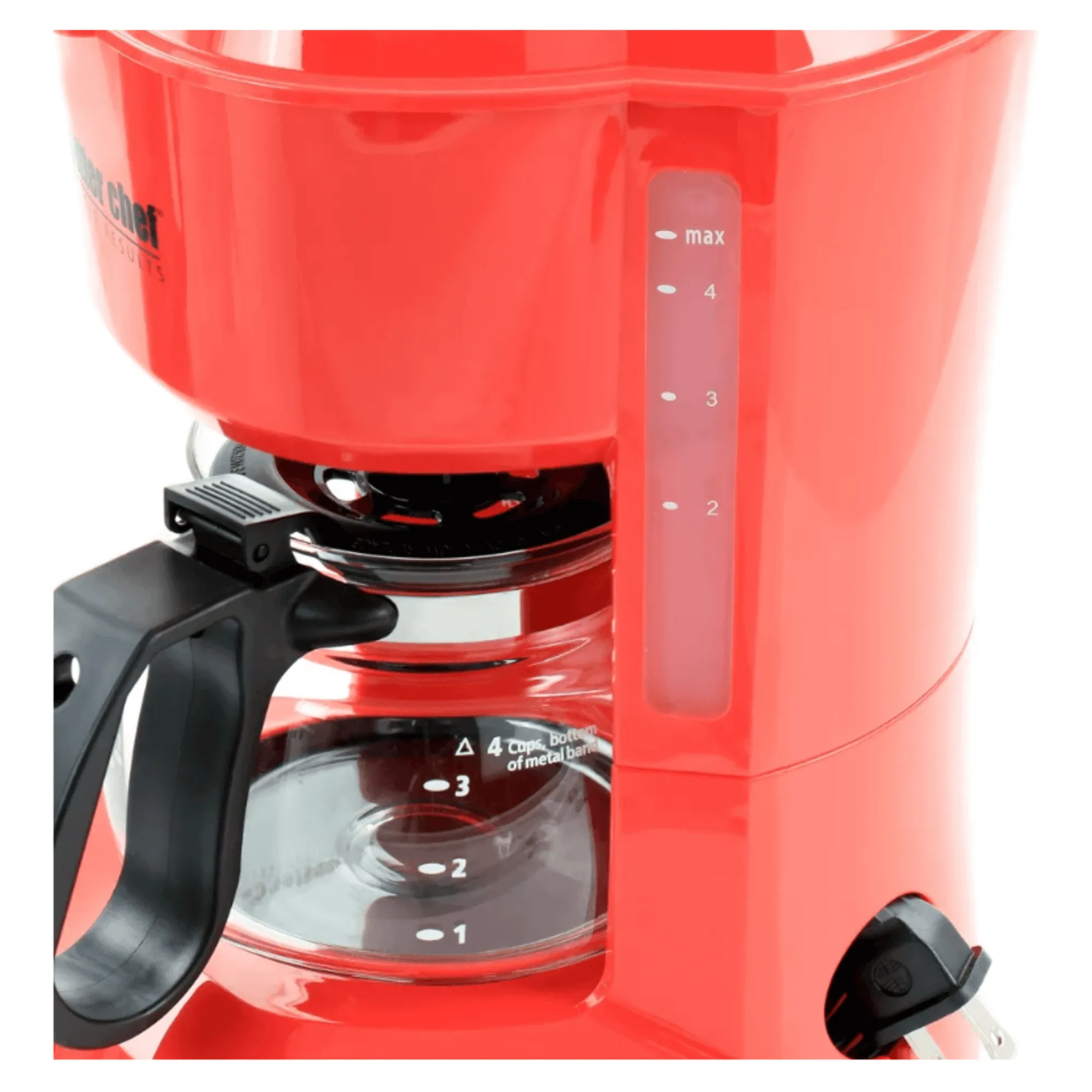 Better Chef 4-Cup Coffeemaker with Grab-A-Cup Feature by Jupiter Gear Home