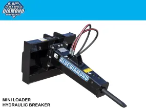 BLUE DIAMOND Hydraulic Breakers for Mini Loaders