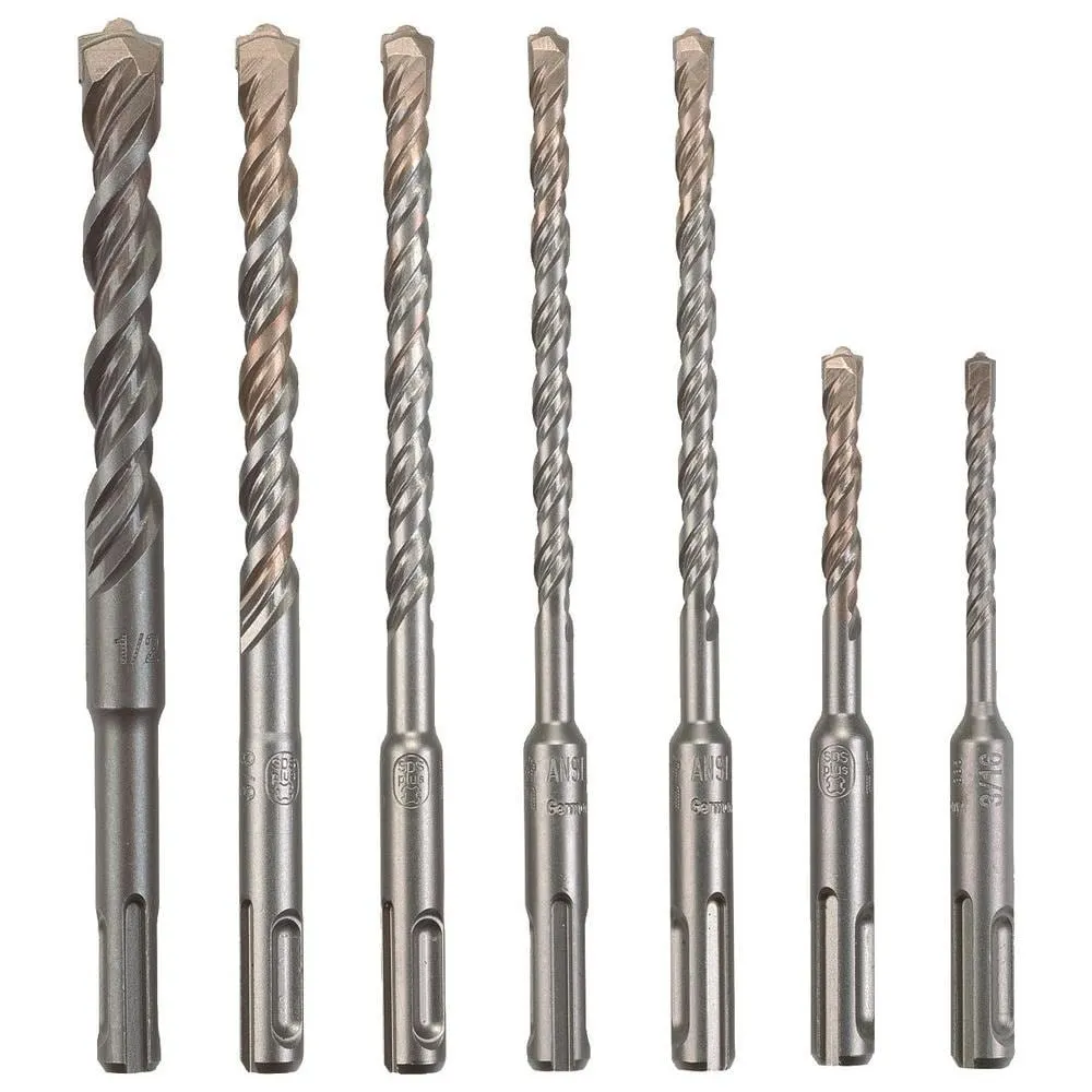 Bosch HCK001 Rotary Hammer Drill Bit Set SDS-Plus Bulldog Rotary Hammer Bit Set