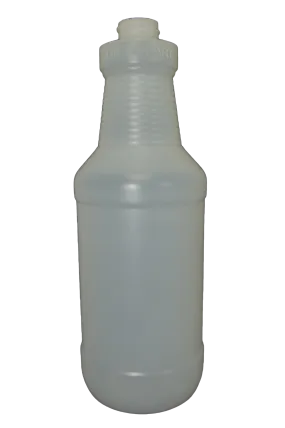 Bottle 32 oz Ring Neck Carafe HDPE 28/400 Natural