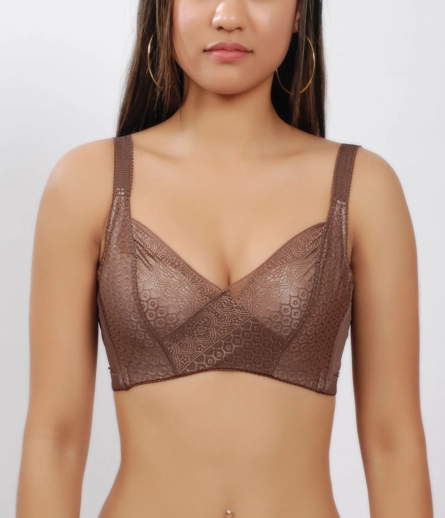 Bra For Women - Full Coverage Minimizer Full Cup Push Up Bra #18055