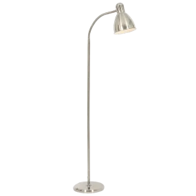 Bright Star Lighting SL032 SATIN Satin Chrome Floor Standing Lamp