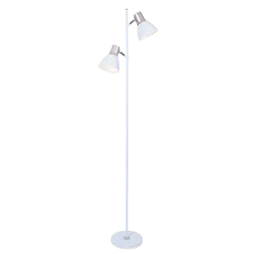 Bright Star Lighting SL1097 BLACK Mother and Son Floor Lamp with Double Switch