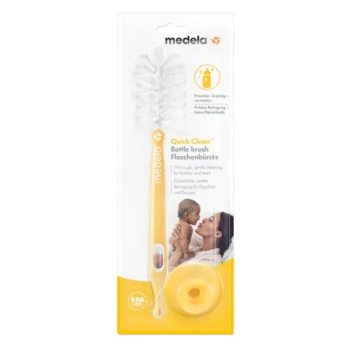 [Bundle Of 2] Medela Quick Clean Bottle Brush With Stand