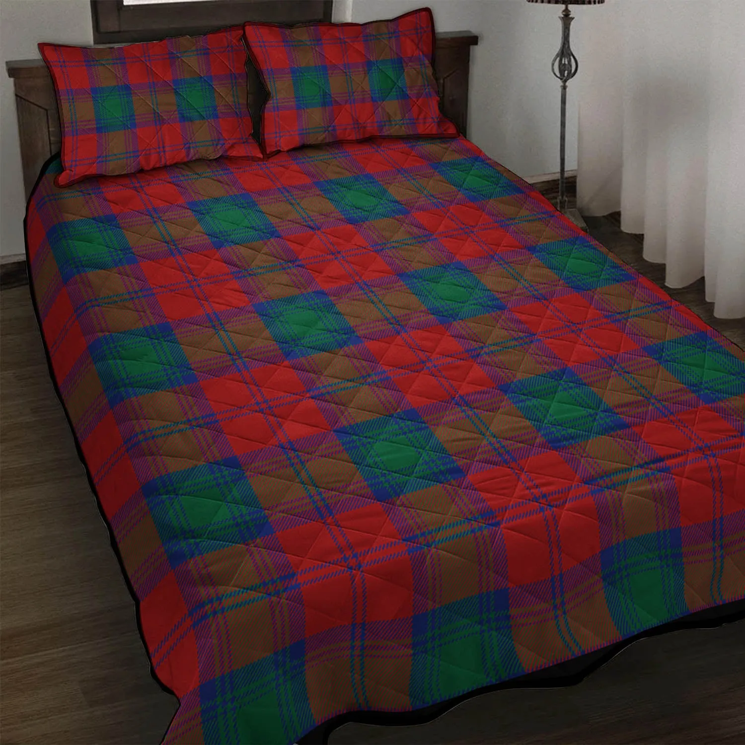 Byres (Byses) Tartan Quilt Bed Set