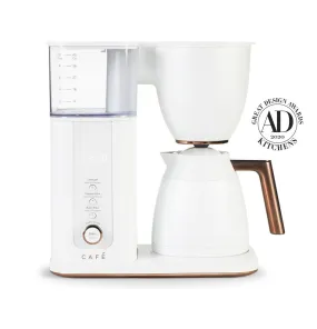 Cafe Drip Coffee Maker, 10 Cup, Vacuum Carafe, Wifi - Matte White - Used