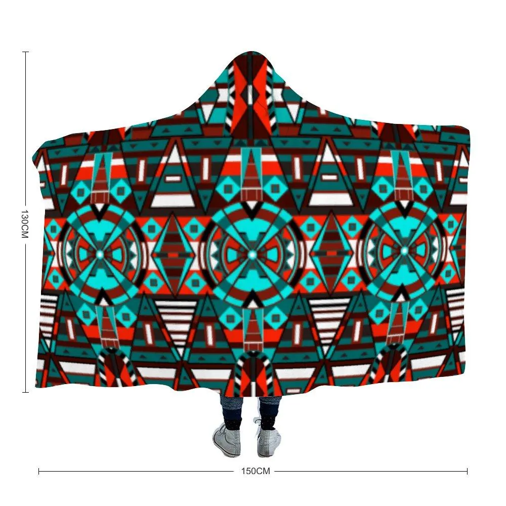 Captive Winter II Hooded Blanket