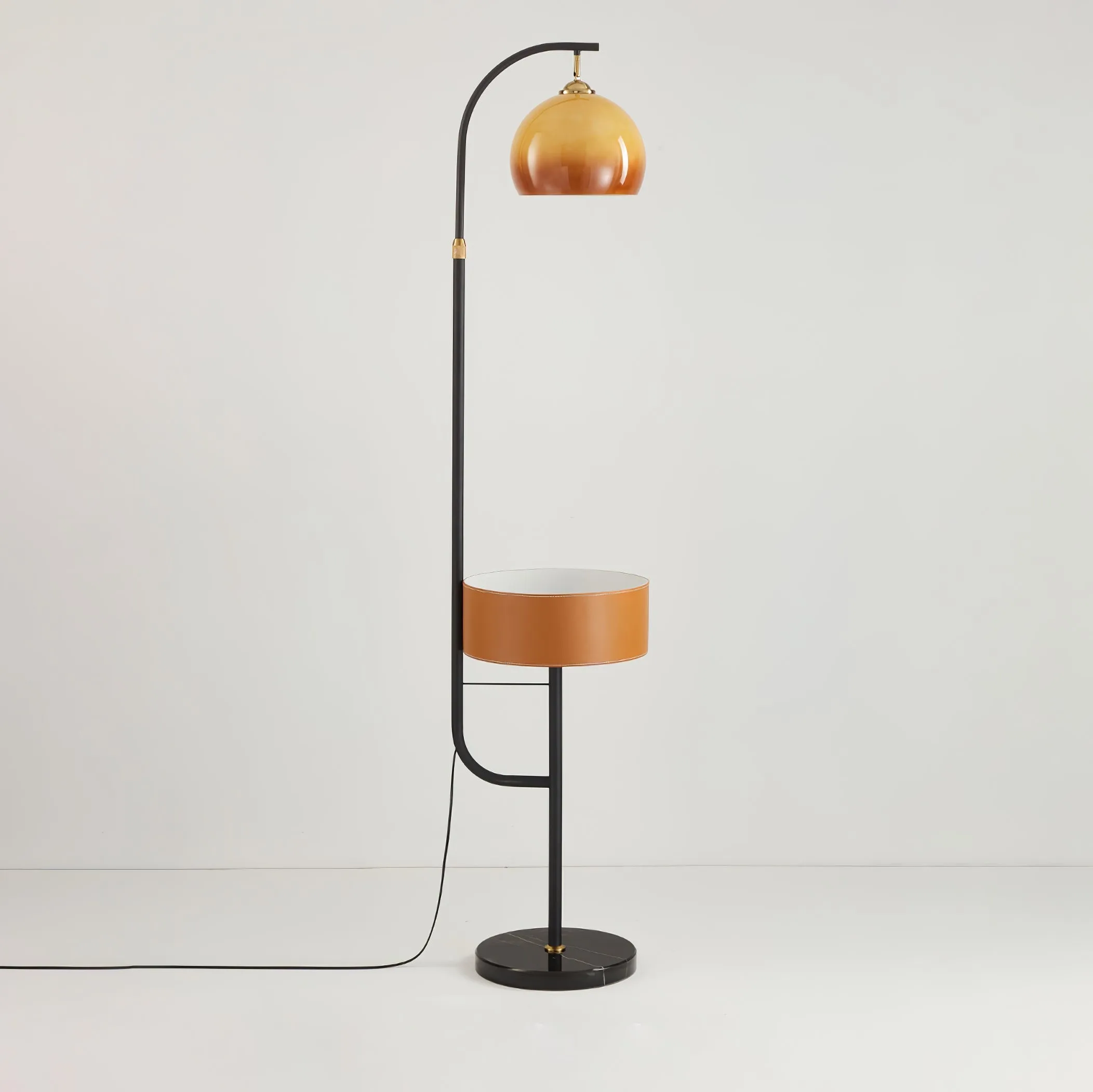 Caramel Arch Floor Lamp