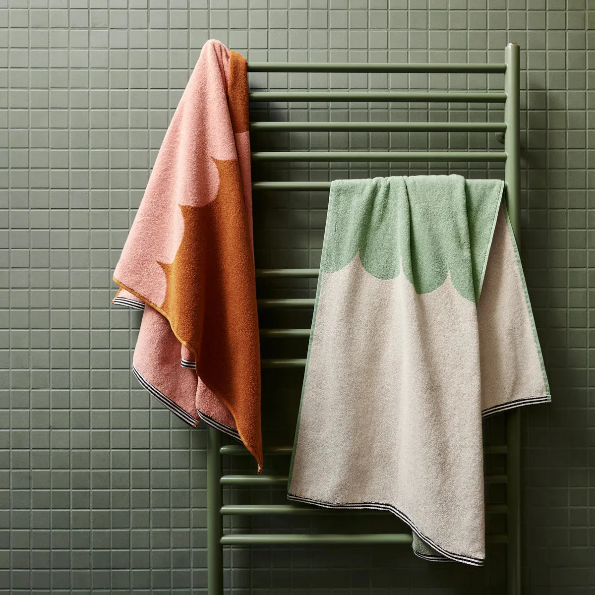 Castle   Things - Bath Towel - Minty