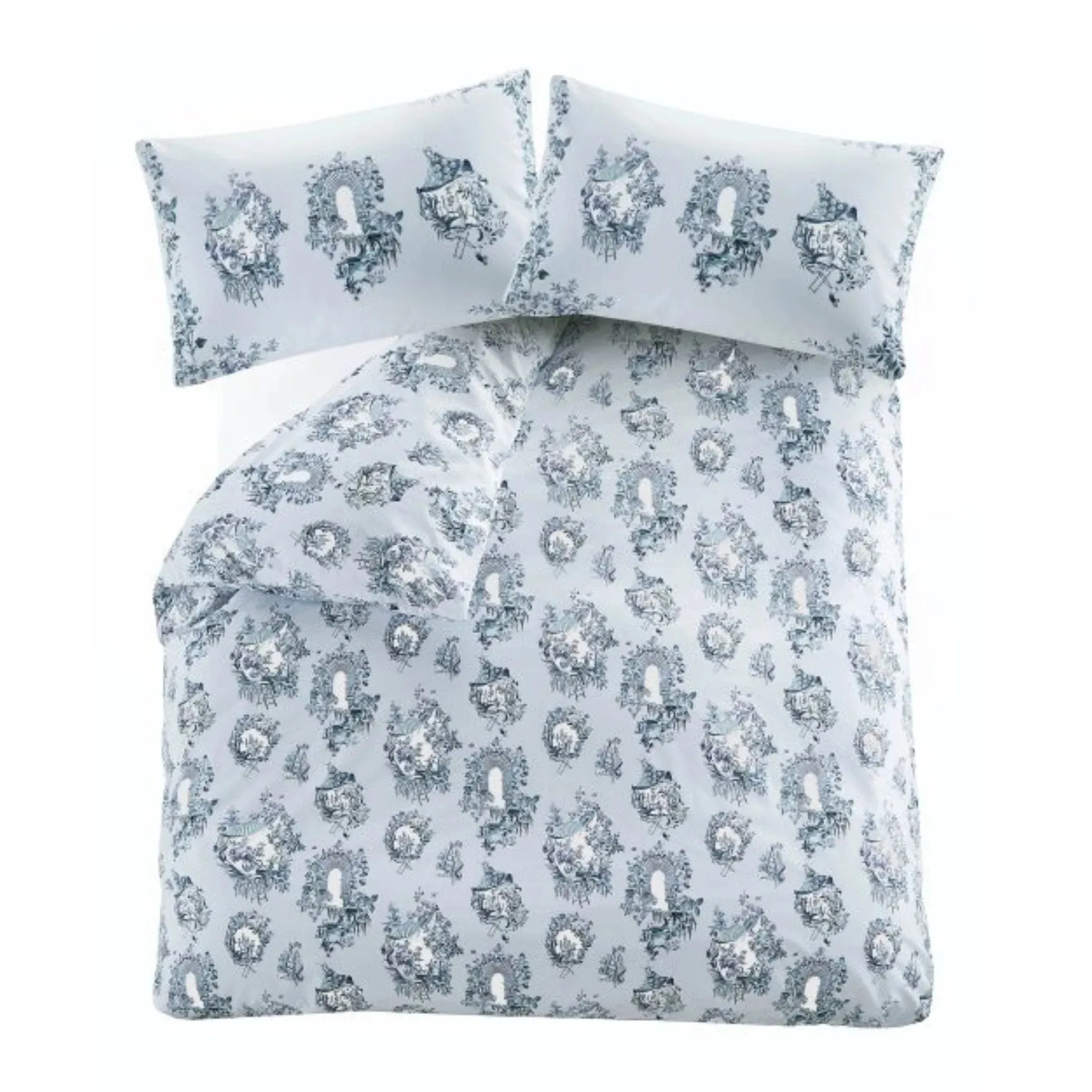 Cath Kidston 30 Years Toile Duvet Cover Set - Pale Blue