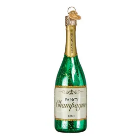 Champagne Bottle Ornament