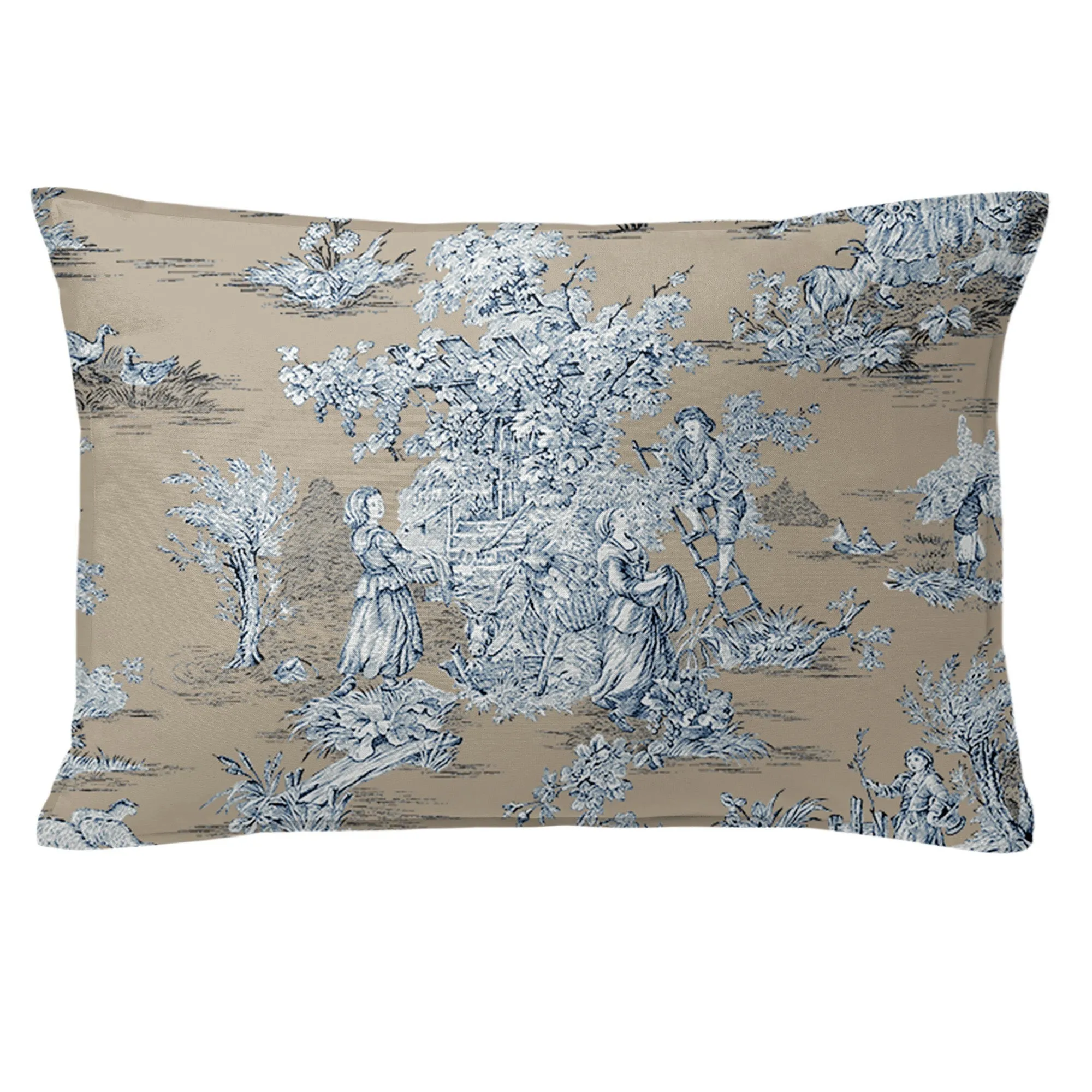 Chateau Blue/Beige Bedding