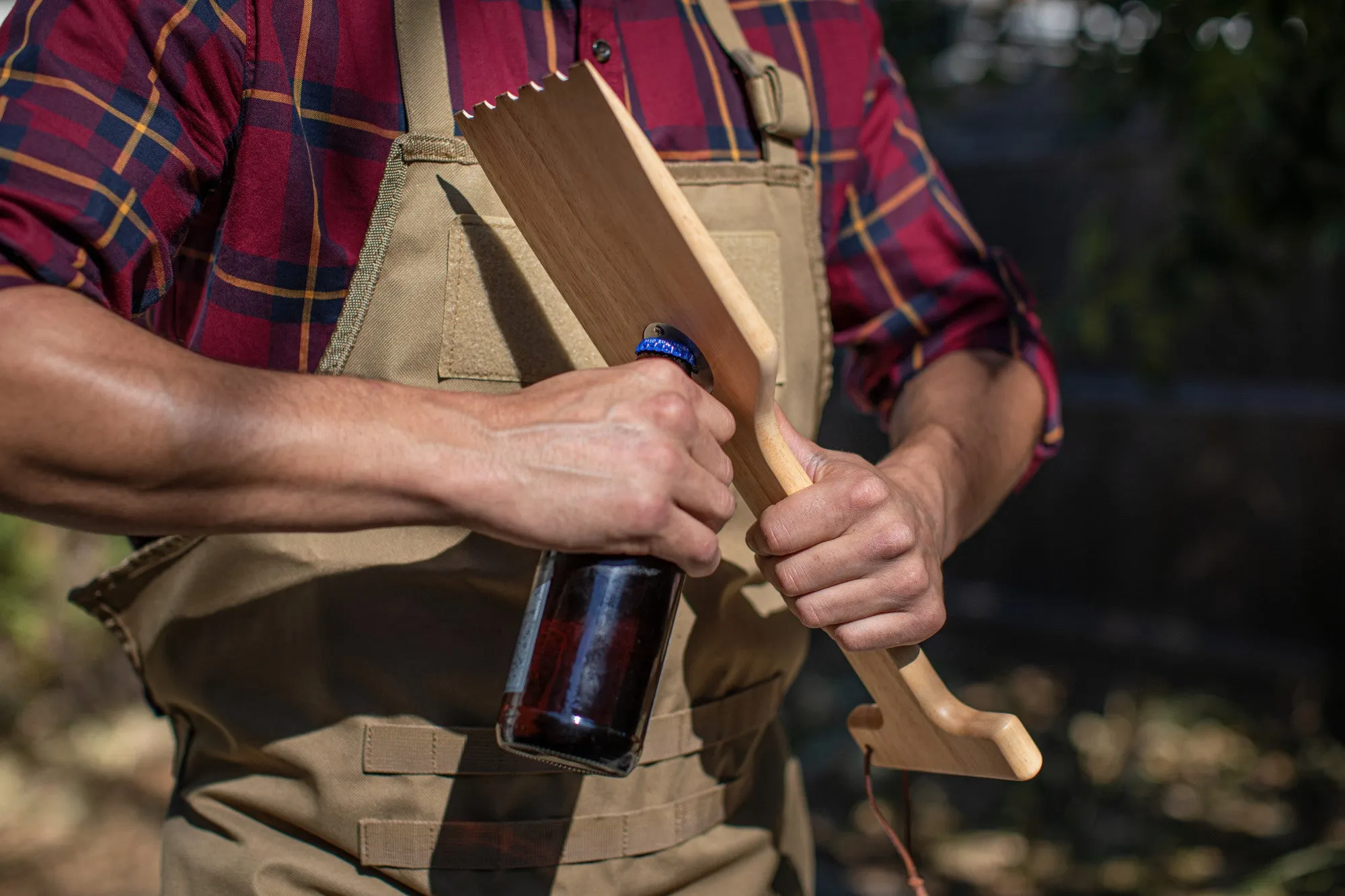 Chicago White Sox - Hardwood BBQ Grill Scraper with Bottle Opener