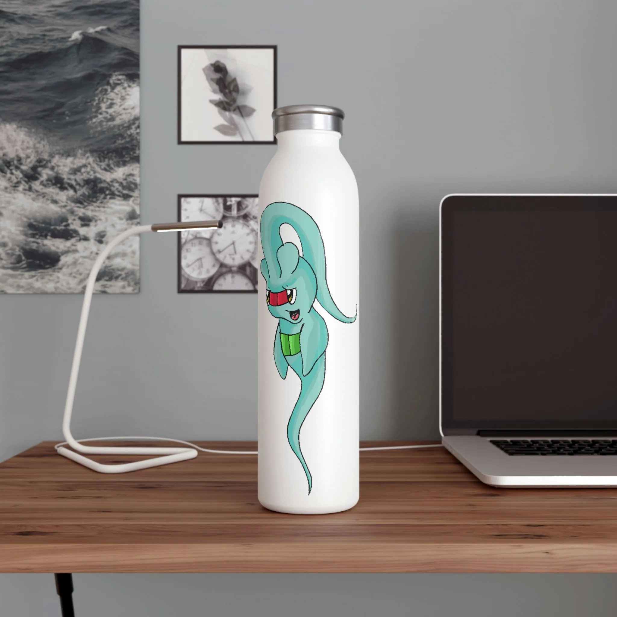 Chriskisx Slim Water Bottle