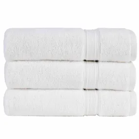 Christy Serene Combed Cotton Towel - White