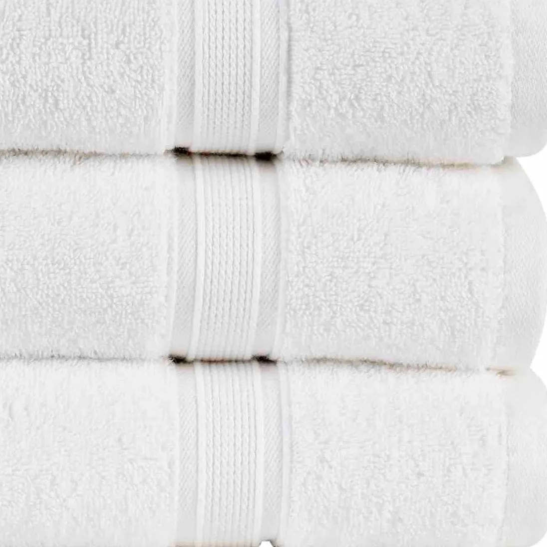 Christy Serene Combed Cotton Towel - White