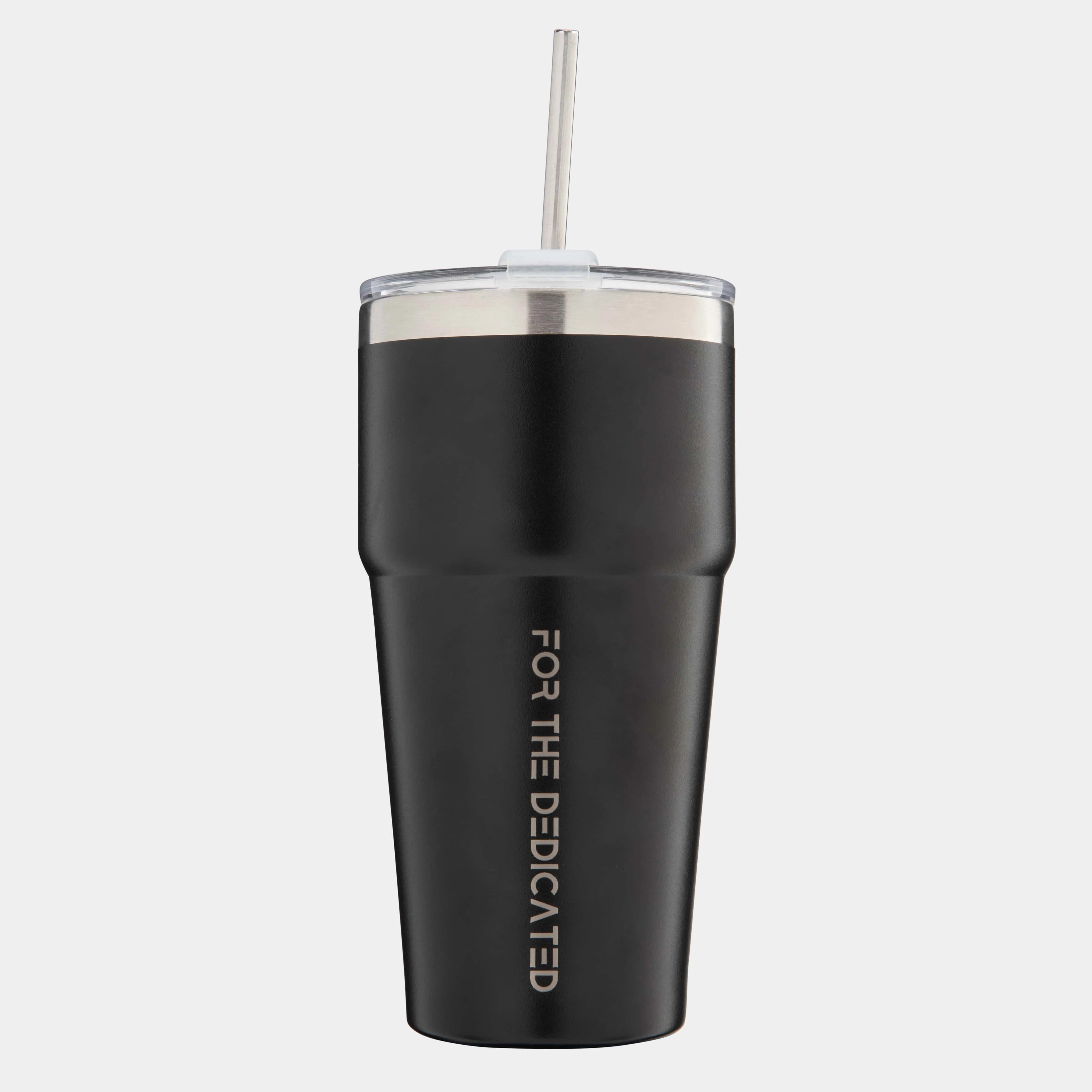 Coffee Cup with Steel Straw