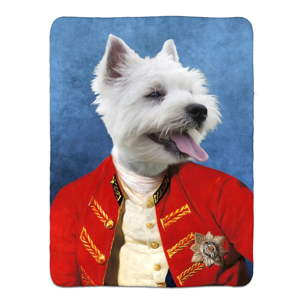 COMMANDER IN MISCHIEF - FLEECE SHERPA BLANKET