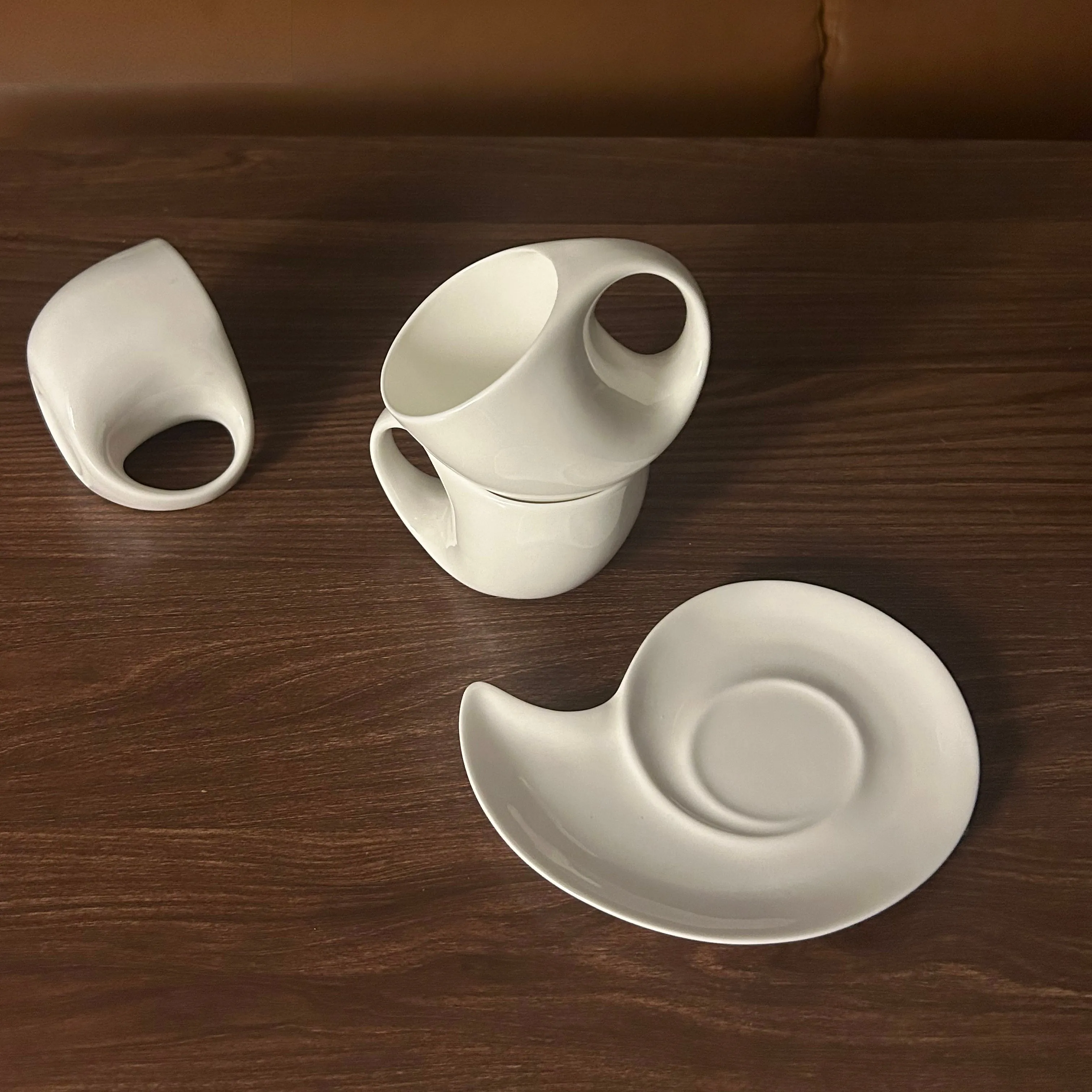 Conch-shaped Coffee Cup