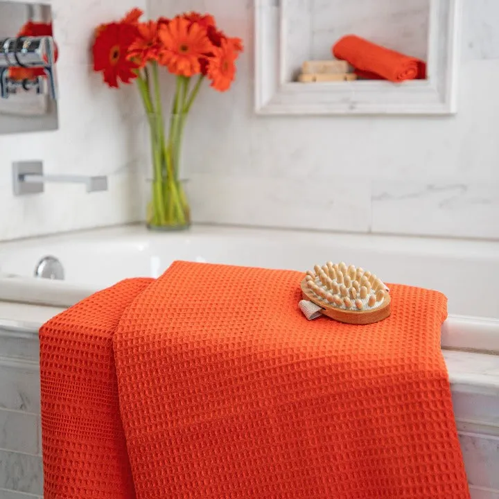 Coral Bath Towel, Classic Style