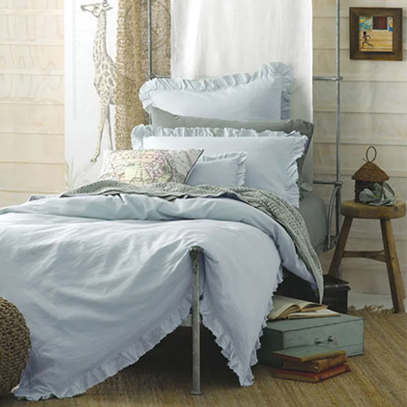 Country Style Soft Linen Bedding Set T31120