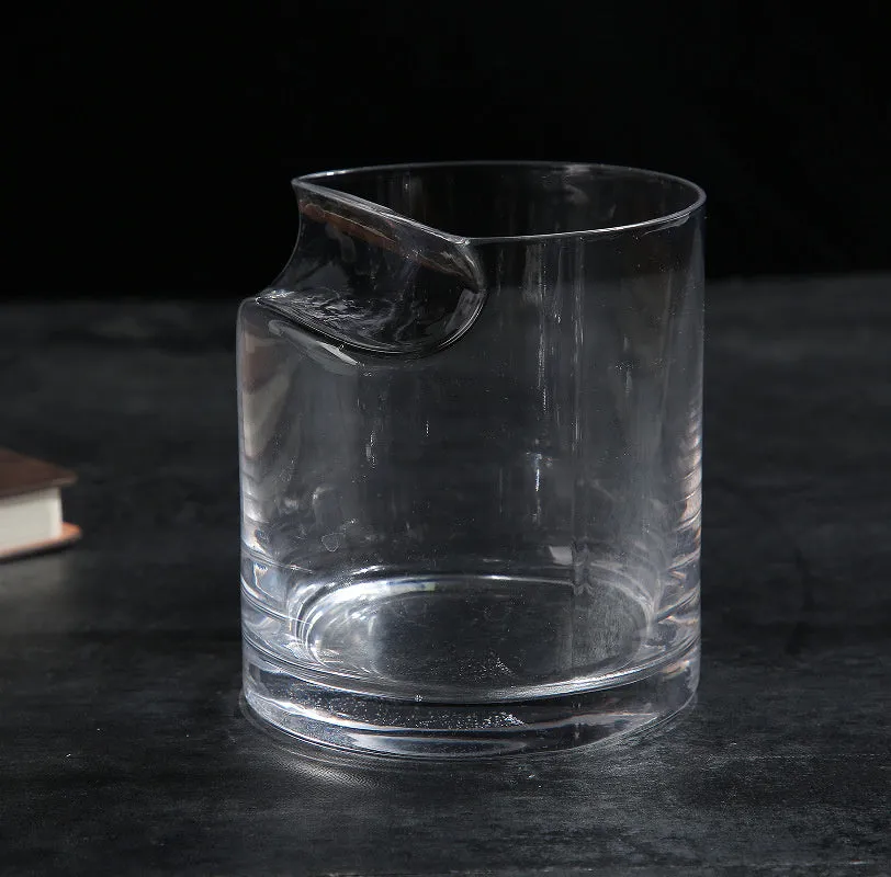 Creative whisky cigar glass