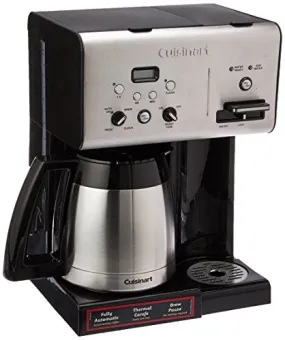 Cuisinart CHW-14 Coffee Plus 10-Cup Thermal Programmable Coffeemaker and Hot Water System, Black